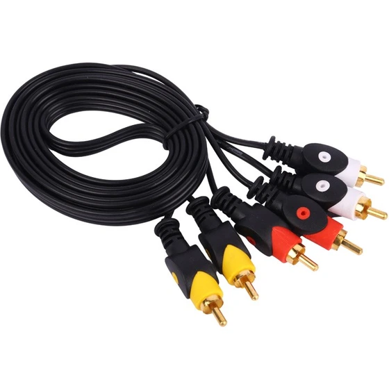 کابل-۳-به-۳-DataLife-AV-RCA-1.5m-Grade-A