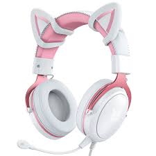 Onikuma-Wired-Cross-Platform-RGB-Gaming-Headset-X10-White/Pink