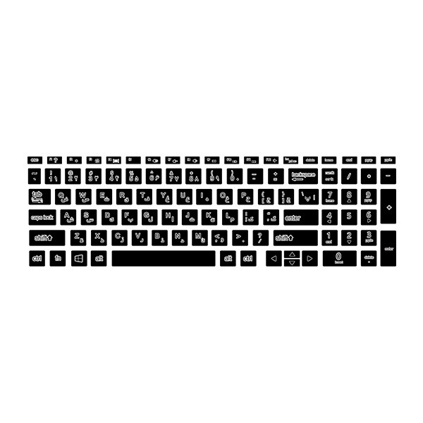 لیبل حروفدار asus fx506